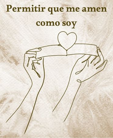 Permitir que me amen como soy pertenece a una colección de meditaciones para cuando el  dolor atraviesa nuestro ser y la transformación llega con amor.